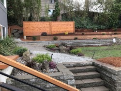 Wood Retaining Wall